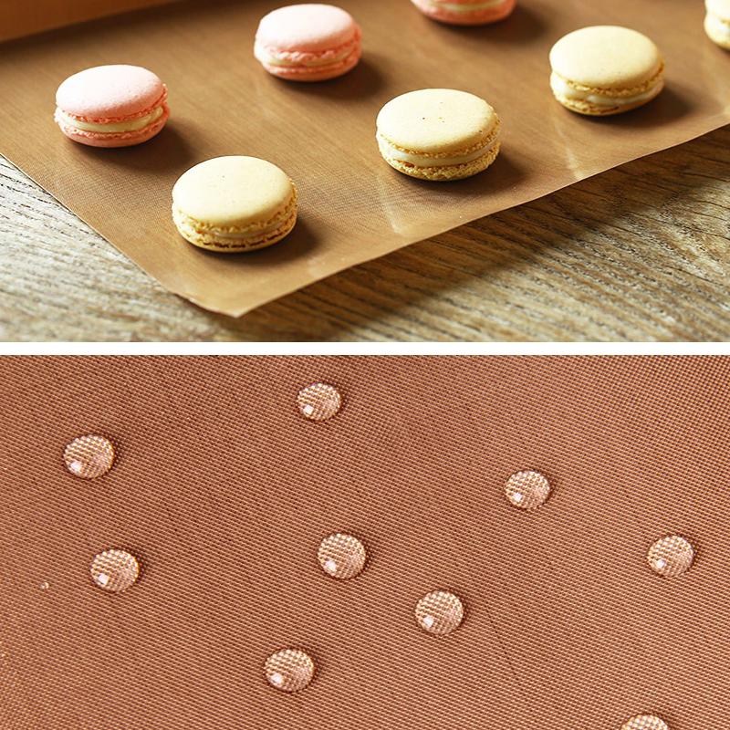 Heat Resistance Baking Tarpaulin Cake Mat Baking Oven Tool Pastry Baking Oilpaper Microwave Cooking Pad Sheet Kitchen Bakeware