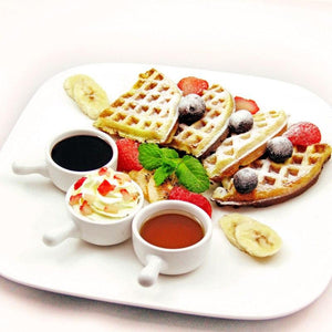 Baking mold Direct selling silica gel 5 core waffle mould waffle mould baking tool silicone mold.