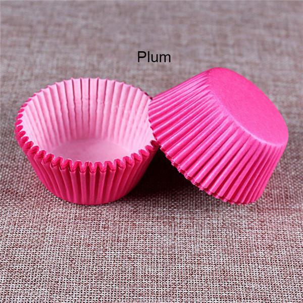 100 Pcs Cupcake Paper DIY Cake Muffin Baking Cups Case Liners Home Kitchen Baking Tools P0.2