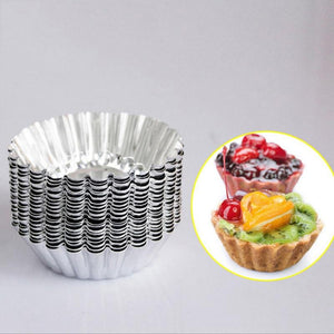 10pcs New 7cm Muffin Cupcake Silicone Cups Round For Muffin Cupcake DIY Baking Fondant Muffin Cake Cups Molds P15